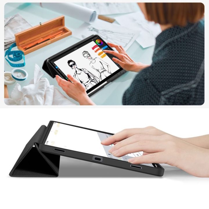 Dėklas su rašiklio laikikliu Samsung Galaxy Tab S8–S11 Ultra – apsaugai ir patogumui naudojant kasdien.