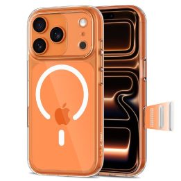 Dėklas skaidrus iPhone 17 Pro Max Magpeak – minimalistinei apsaugai ir matomumui.