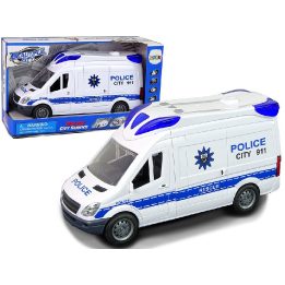 Žaislinė policijos mašina su garsais ir šviesomis – nuotykiams ir kūrybiškiems žaidimams.