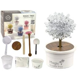Rinkinys kristalų auginimui Magic Tree – stebuklingam pažinimo džiaugsmui namuose.