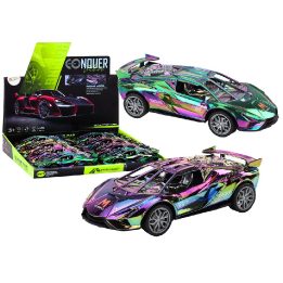 Žaislinis automobilis šviečiantis su garsais Chameleon – džiaugsmui ir kūrybiškiems nuotykiams.