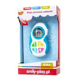 Telefonas žaislinis Smily Play – džiaugsmui ir pirmiesiems atradimams.