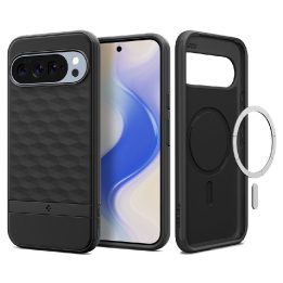 Google Pixel 10 Pro XL dėklas su MagSafe matinė juoda Spigen