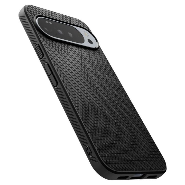 Google Pixel 10 Pro XL dėklas matinės juodos spalvos Spigen