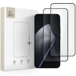Xiaomi 15T / 15T Pro stiprintas stiklas juodas 2 vnt.