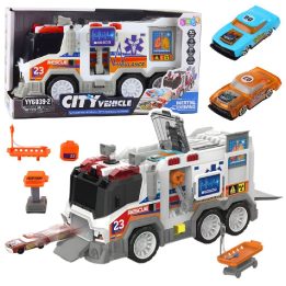 Medicininių automobilių žaislas su garso ir šviesos efektais raudonas Playmobil