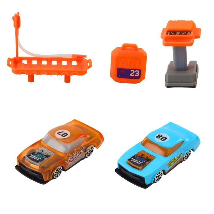 Medicininių automobilių žaislas su garso ir šviesos efektais raudonas Playmobil