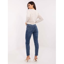Kelnės tamsiai mėlynos džinsinės VM