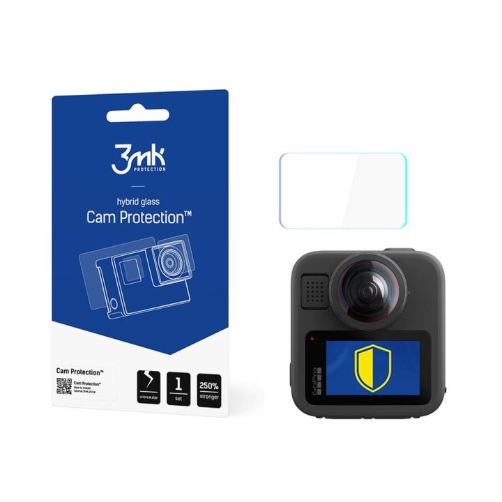 Stikliukas objektyvui grūdintas skaidrus GoPro Max 2