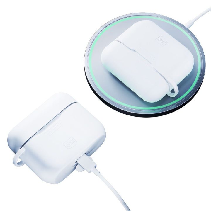 Dėklas baltas silikoninis AirPods Pro 3