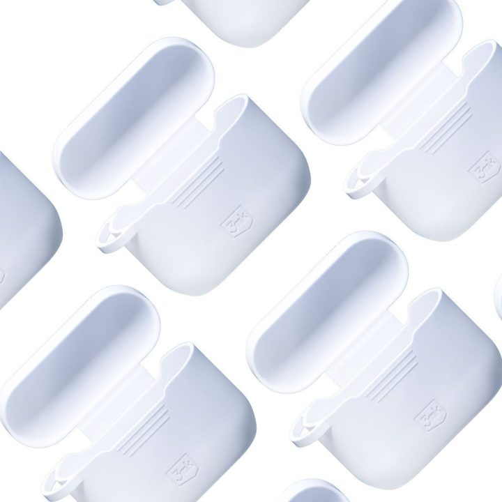 Dėklas baltas silikoninis AirPods Pro 3