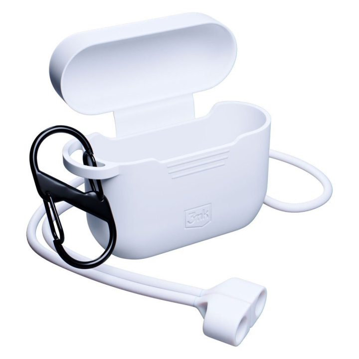 Dėklas baltas silikoninis AirPods Pro 3