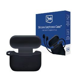 Dėklas silikoninis juodas AirPods Pro 3
