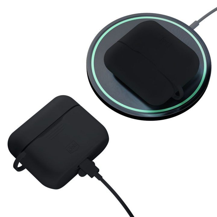 Dėklas silikoninis juodas AirPods Pro 3