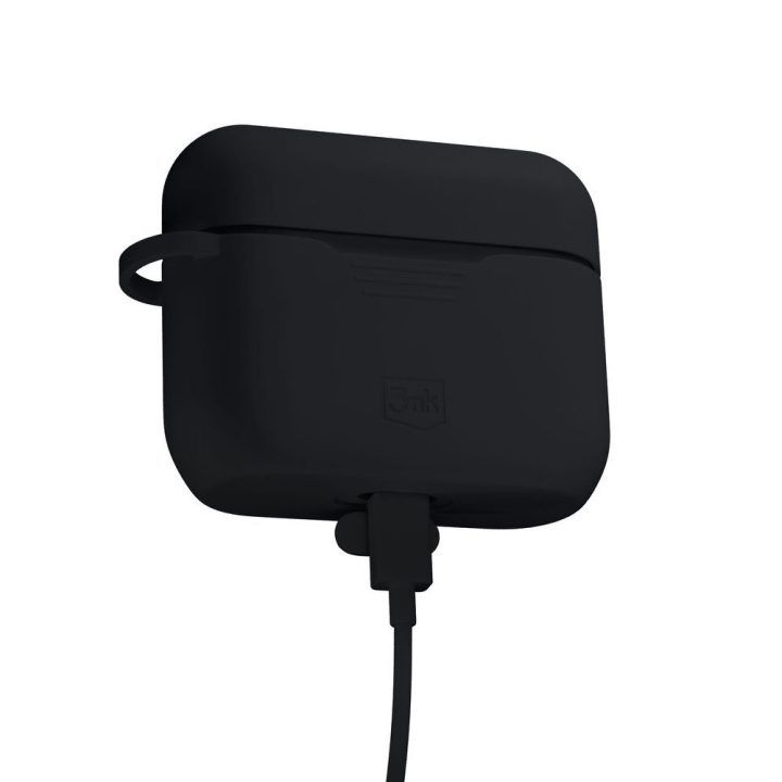 Dėklas silikoninis juodas AirPods Pro 3