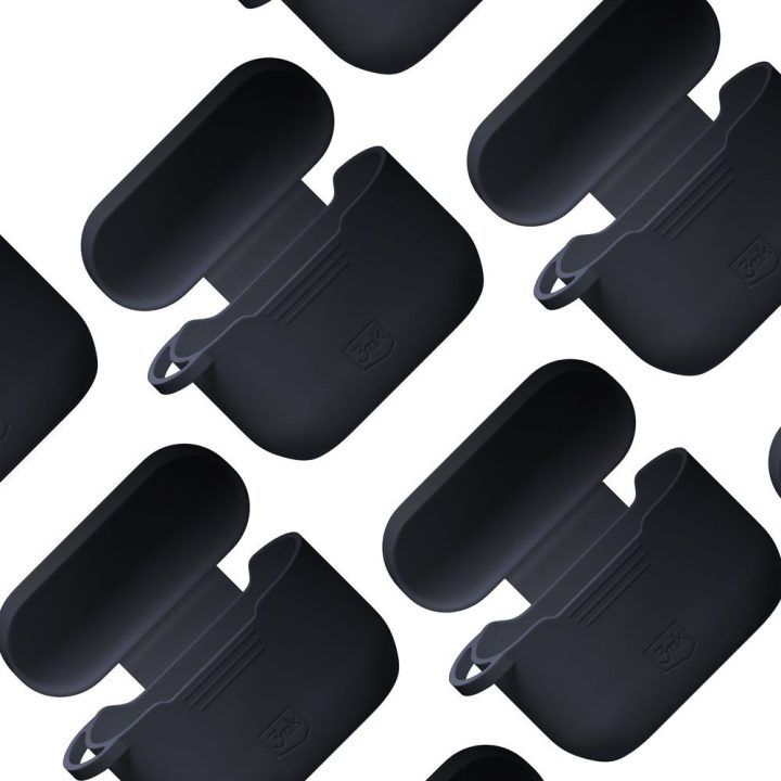 Dėklas silikoninis juodas AirPods Pro 3