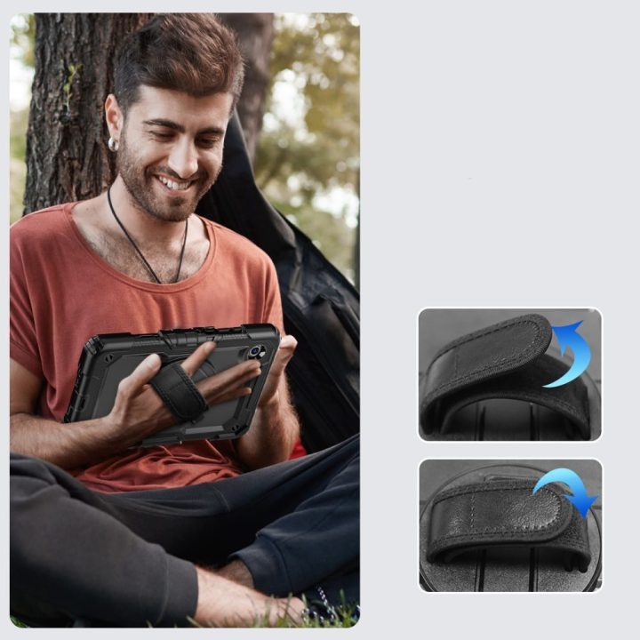 Dėklas juodas apsauginis Samsung Galaxy Tab A9/A11
