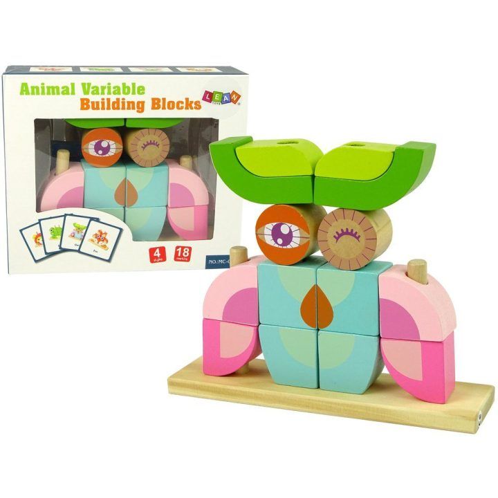 Dėlionė medinė pelėda 3D – lavinantis pasirinkimas