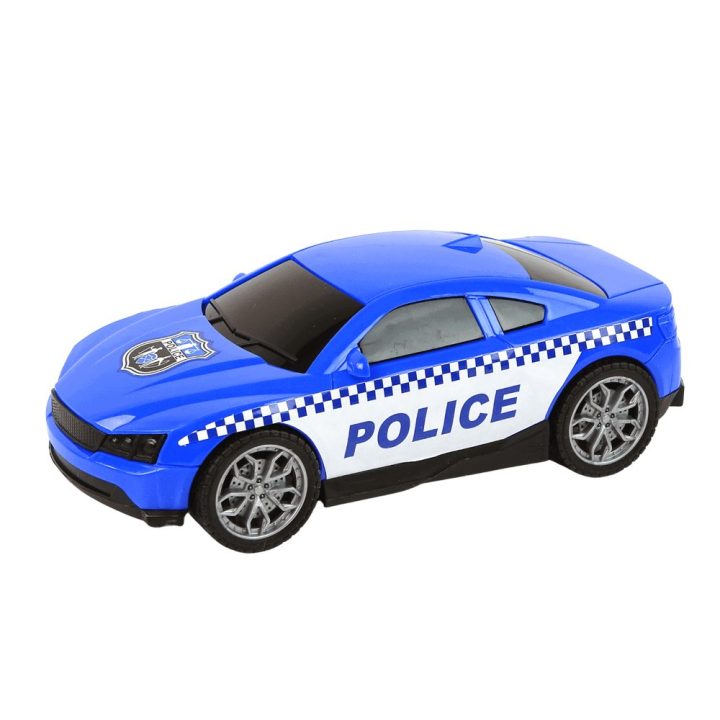 Žaislų rinkinys sraigtasparnis ir policijos automobilis su garsu – lavinantis pasirinkimas
