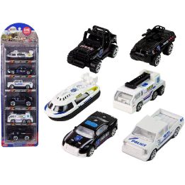 Žaislinis policijos automobilis 1:64 mastelio – lavinantis pasirinkimas