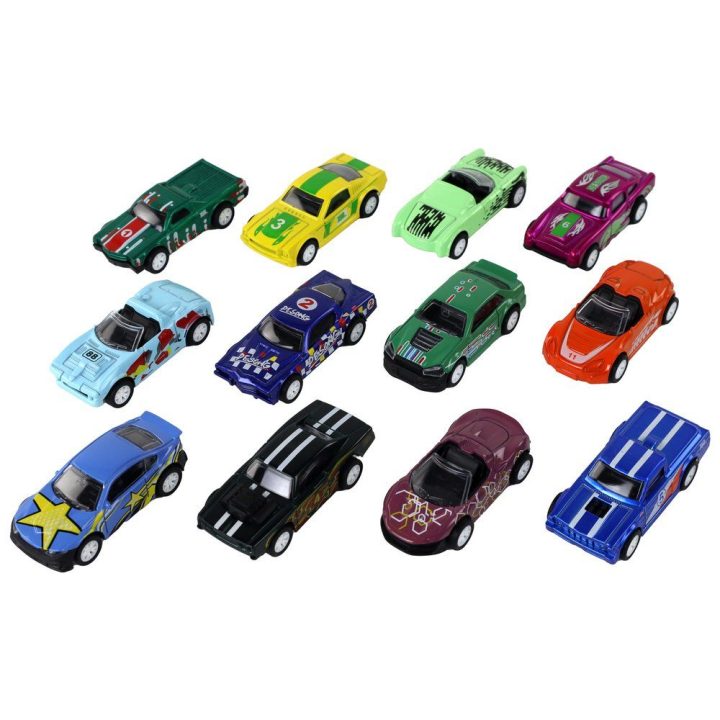 Transporto priemonių rinkinys ELE metalinis 1:64 – lavinantis pasirinkimas