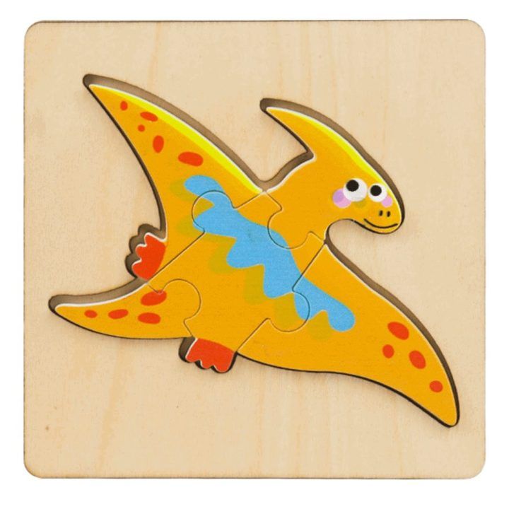 Medinė dėlionė spalvota 11 × 11 cm – lavinantis pasirinkimas