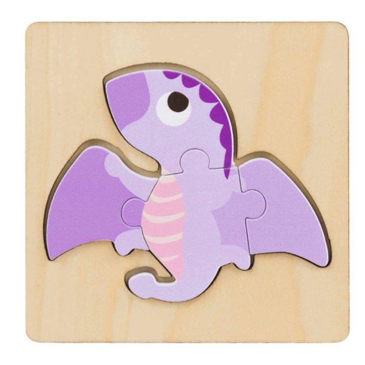 Medinė dėlionė spalvota 11 × 11 cm – lavinantis pasirinkimas