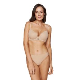 Liemenėlė Melody smooth push-up smėlio spalvos – subtiliam prisilietimui ir pasitikėjimui.