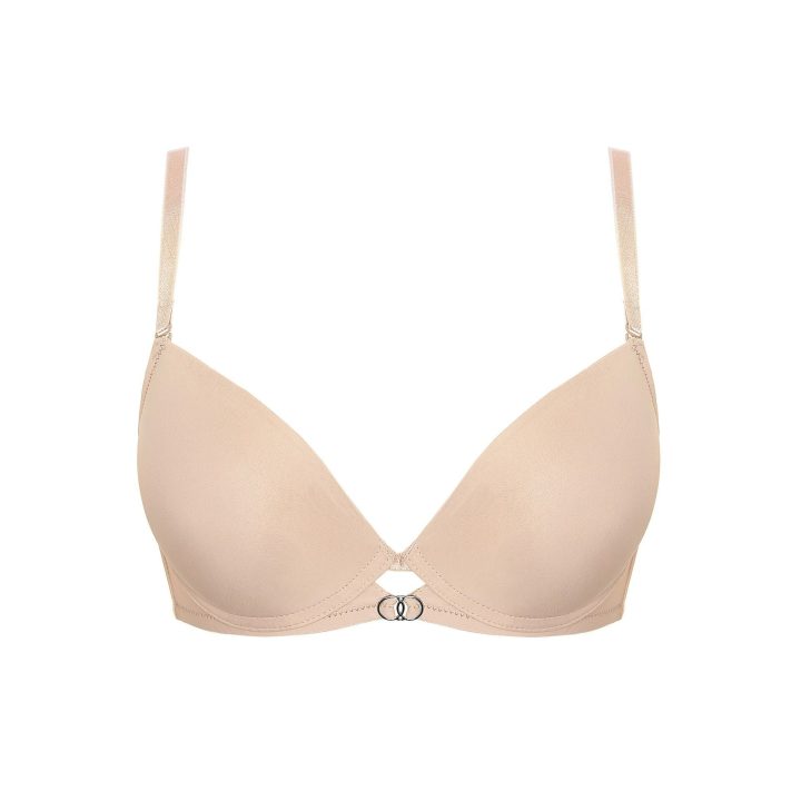 Liemenėlė Melody smooth push-up smėlio spalvos – subtiliam prisilietimui ir pasitikėjimui.