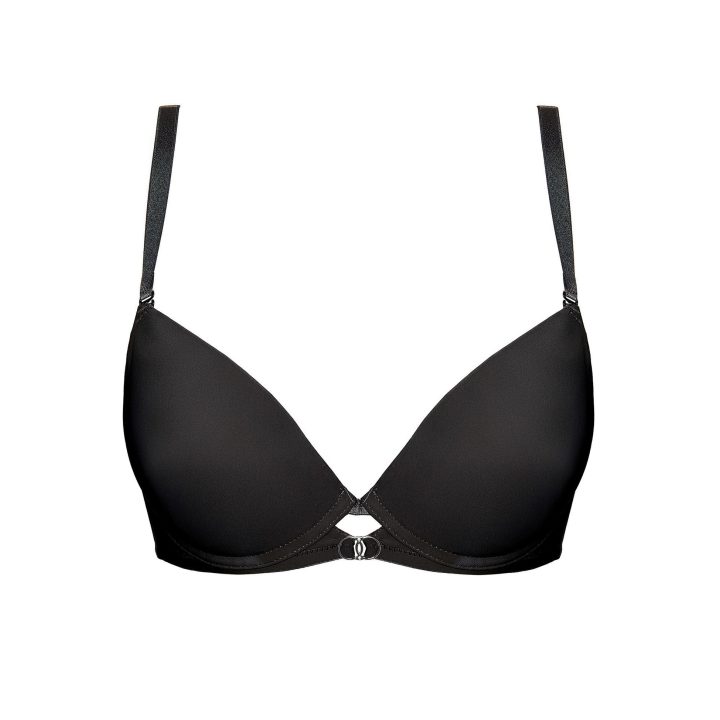 Liemenėlė Melody smooth push-up juoda – subtiliam prisilietimui ir pasitikėjimui.