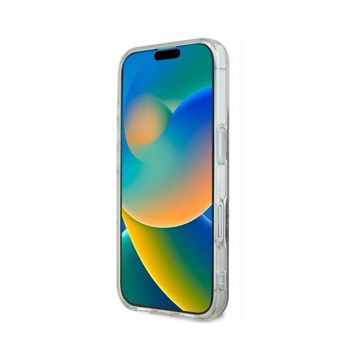 Dėklas iPhone 16 Plus Guess IML 4G rudas – patikimas pasirinkimas
