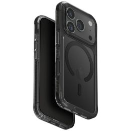 Dėklas iPhone 17 Pro Uniq Combat Magclick juodas – patikimas pasirinkimas