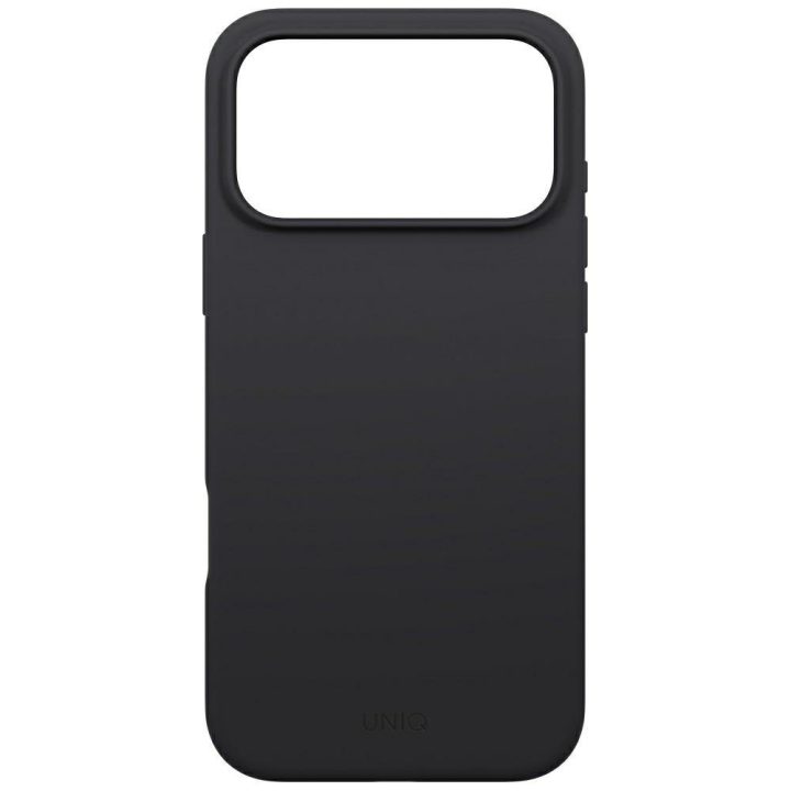 Dėklas iPhone 17 Pro Uniq Lino pilkas – patikimas pasirinkimas
