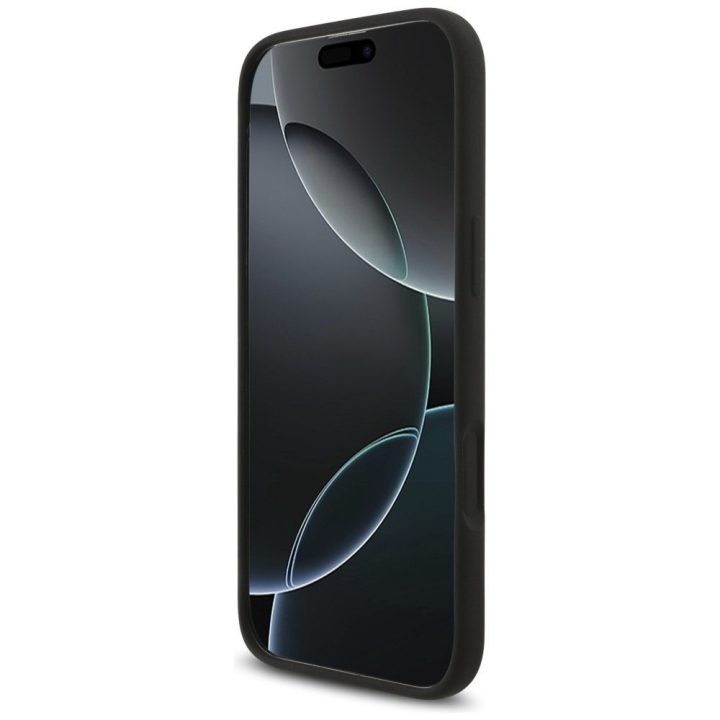 Dėklas iPhone Air Guess Silicone Big 4G Script juodas – patikimas pasirinkimas