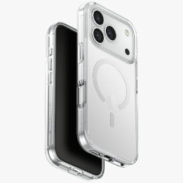 Dėklas iPhone 17 Pro Uniq Clario MagClick permatomas – patikimas pasirinkimas