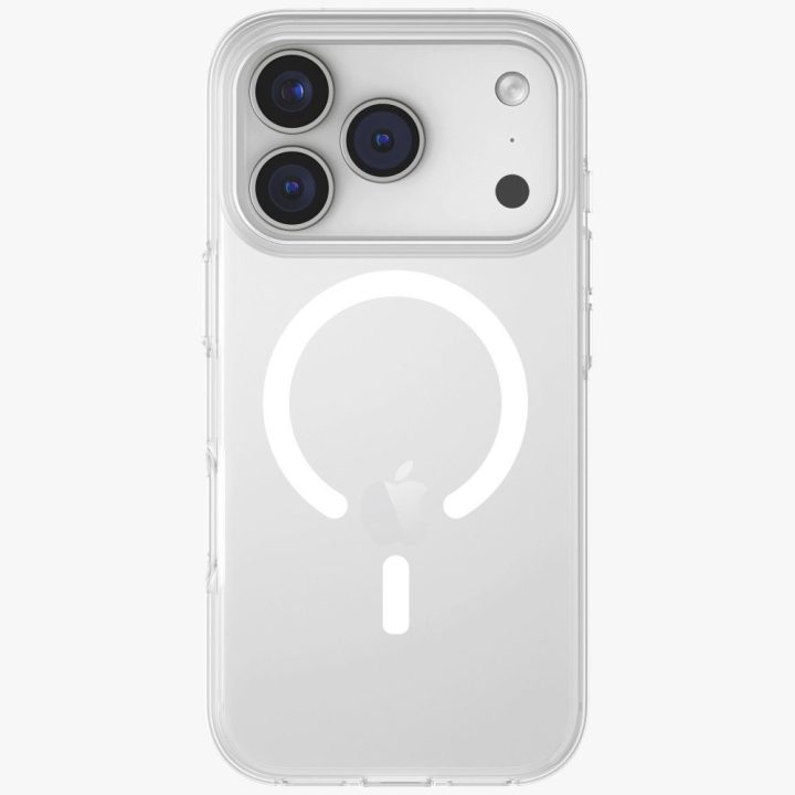 Dėklas iPhone 17 Pro Uniq Clario MagClick permatomas – patikimas pasirinkimas