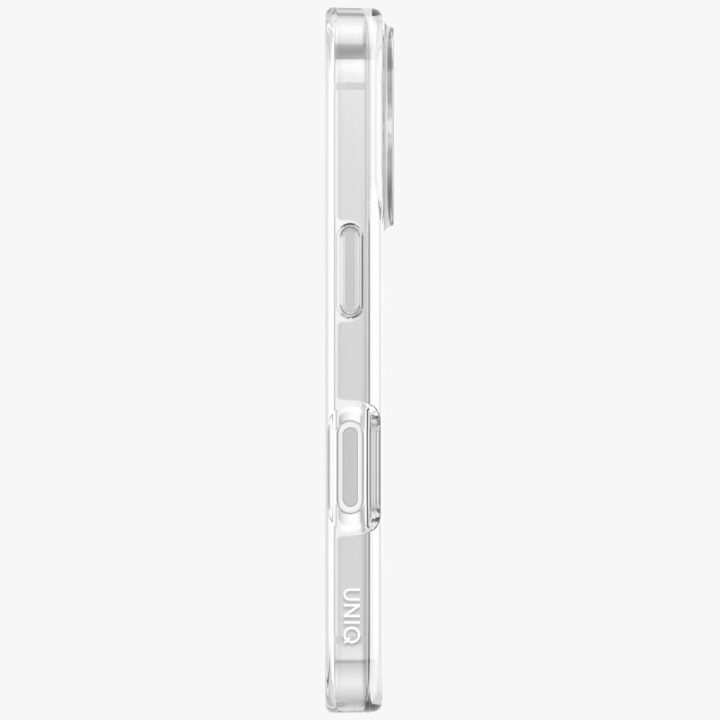 Dėklas iPhone 17 Pro Uniq Clario MagClick permatomas – patikimas pasirinkimas