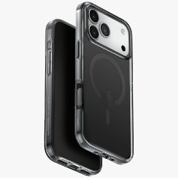 Dėklas iPhone 17 Pro Max Uniq Clario MagClick juodas – patikimas pasirinkimas