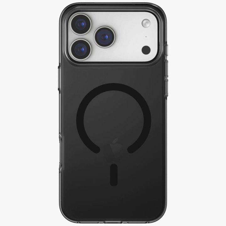 Dėklas iPhone 17 Pro Max Uniq Clario MagClick juodas – patikimas pasirinkimas