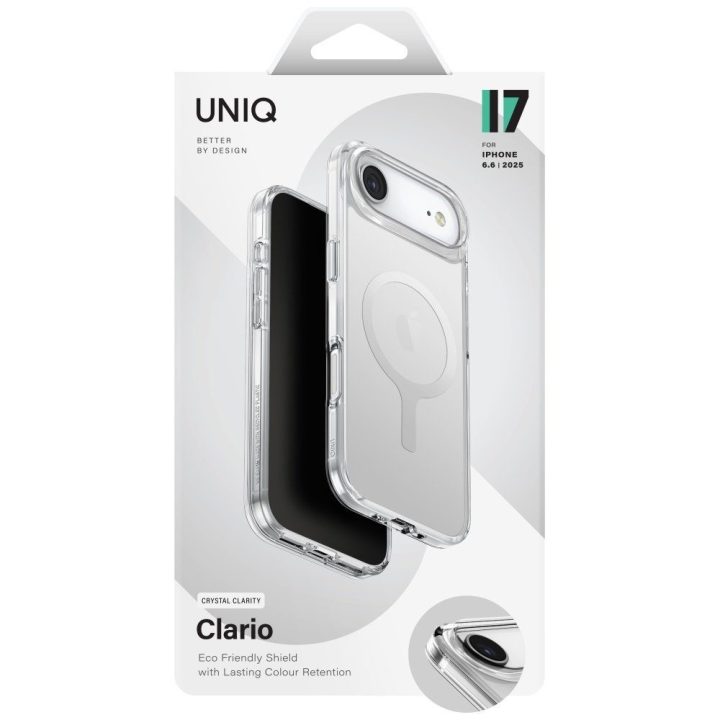 Dėklas iPhone Air Uniq Clario Magclick permatomas – patikimas pasirinkimas