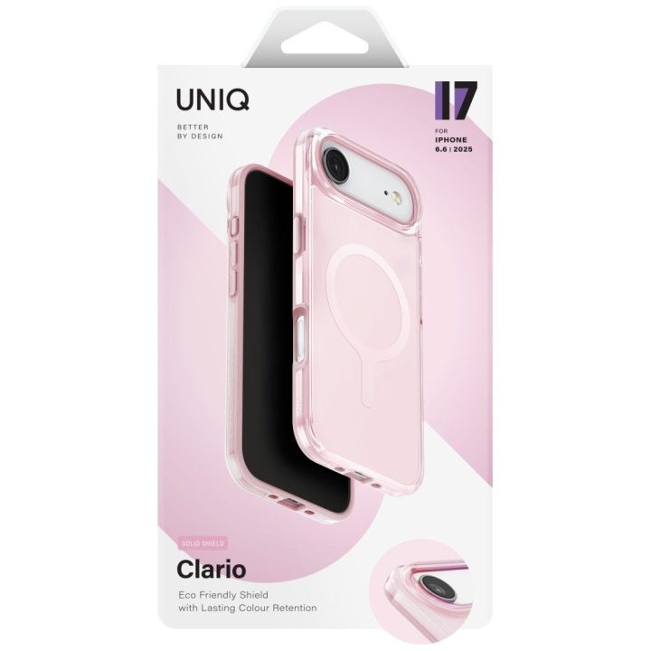 Dėklas iPhone Air Uniq Clario Magclick rožinis – patikimas pasirinkimas