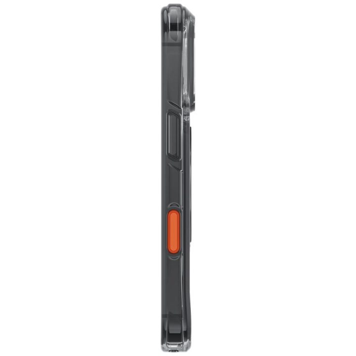 Dėklas iPhone 17 Pro Uniq Swivix juodas su stovu – patikimas pasirinkimas