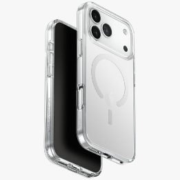 Dėklas iPhone 17 Pro Max Uniq Clario MagClick permatomas – patikimas pasirinkimas
