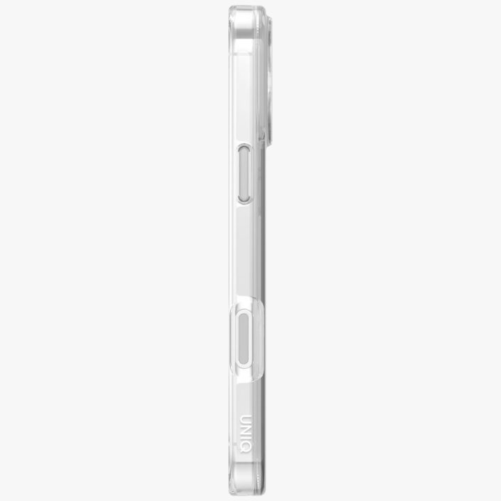 Dėklas iPhone 17 Pro Max Uniq Clario MagClick permatomas – patikimas pasirinkimas