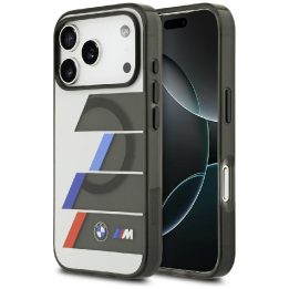 Dėklas iPhone 17 Pro BMW M su metaliniais mygtukais – patikimas pasirinkimas