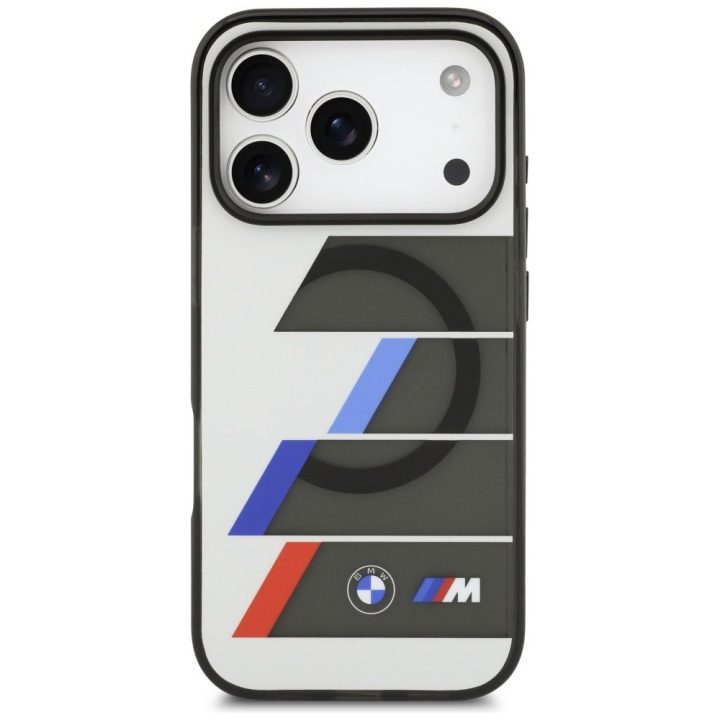 Dėklas iPhone 17 Pro BMW M su metaliniais mygtukais – patikimas pasirinkimas