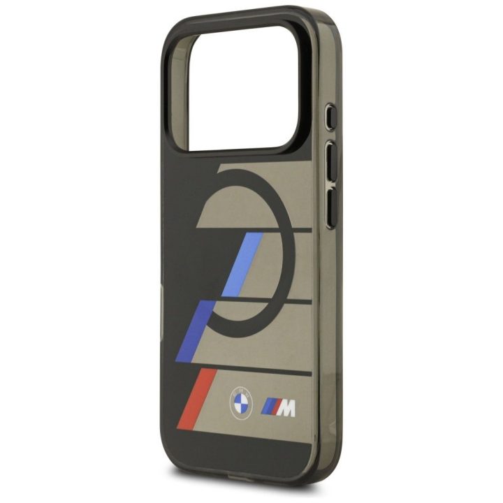 Dėklas iPhone 17 Pro BMW M juodas su magnetu – patikimas pasirinkimas