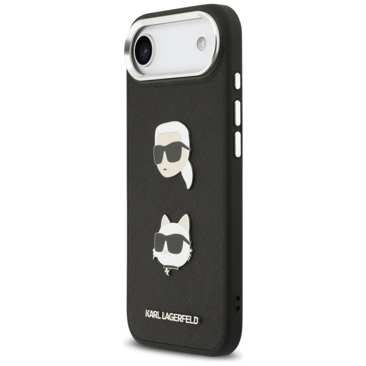 Dėklas iPhone Air Karl Lagerfeld juodas – stilingas pasirinkimas