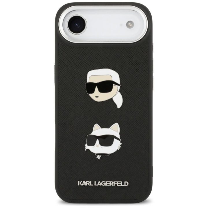 Dėklas iPhone Air Karl Lagerfeld juodas – stilingas pasirinkimas