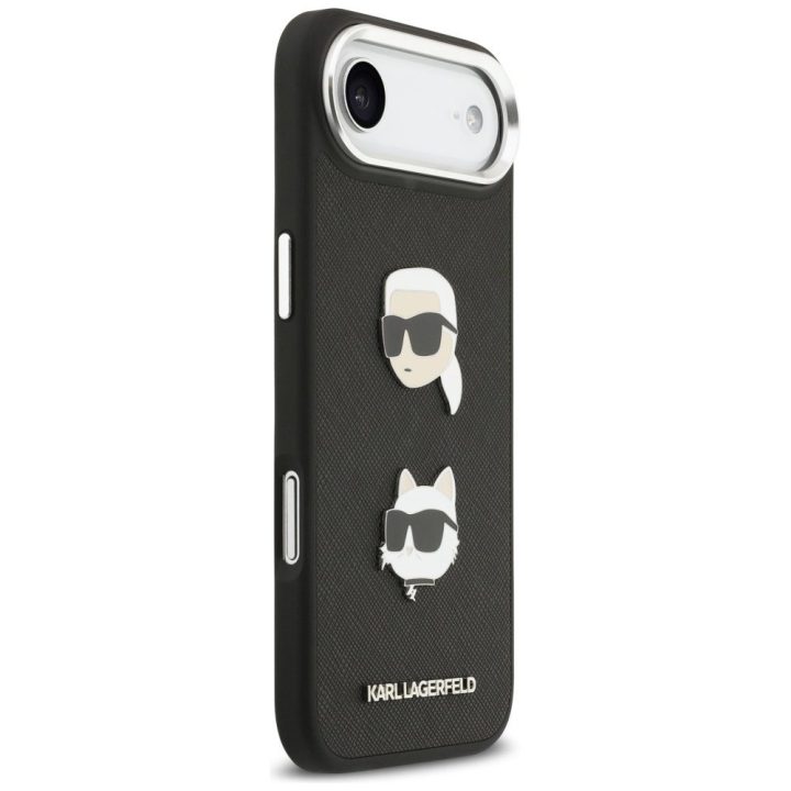 Dėklas iPhone Air Karl Lagerfeld juodas – stilingas pasirinkimas